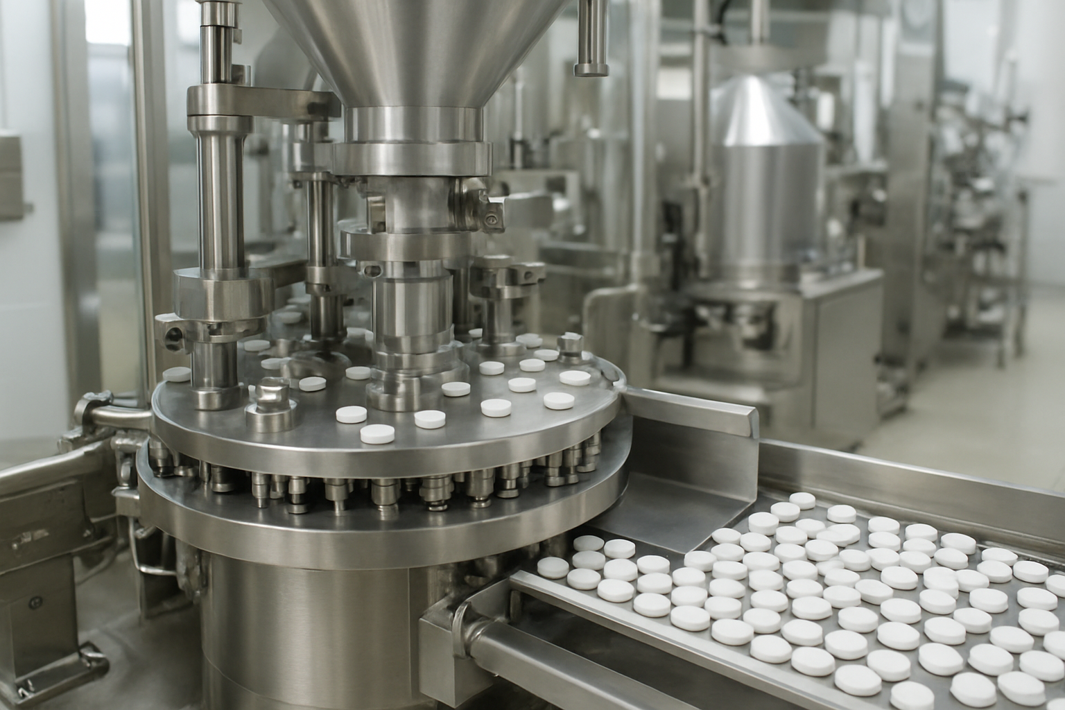 Fabricación y mantenimiento de maquinaria farmacéutica en Maqcking